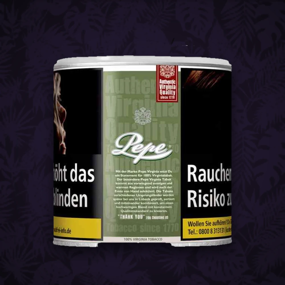 Tabak & Tabakersatz Pepe - Drehtabak 30g - Bright Green (Hellgrün)