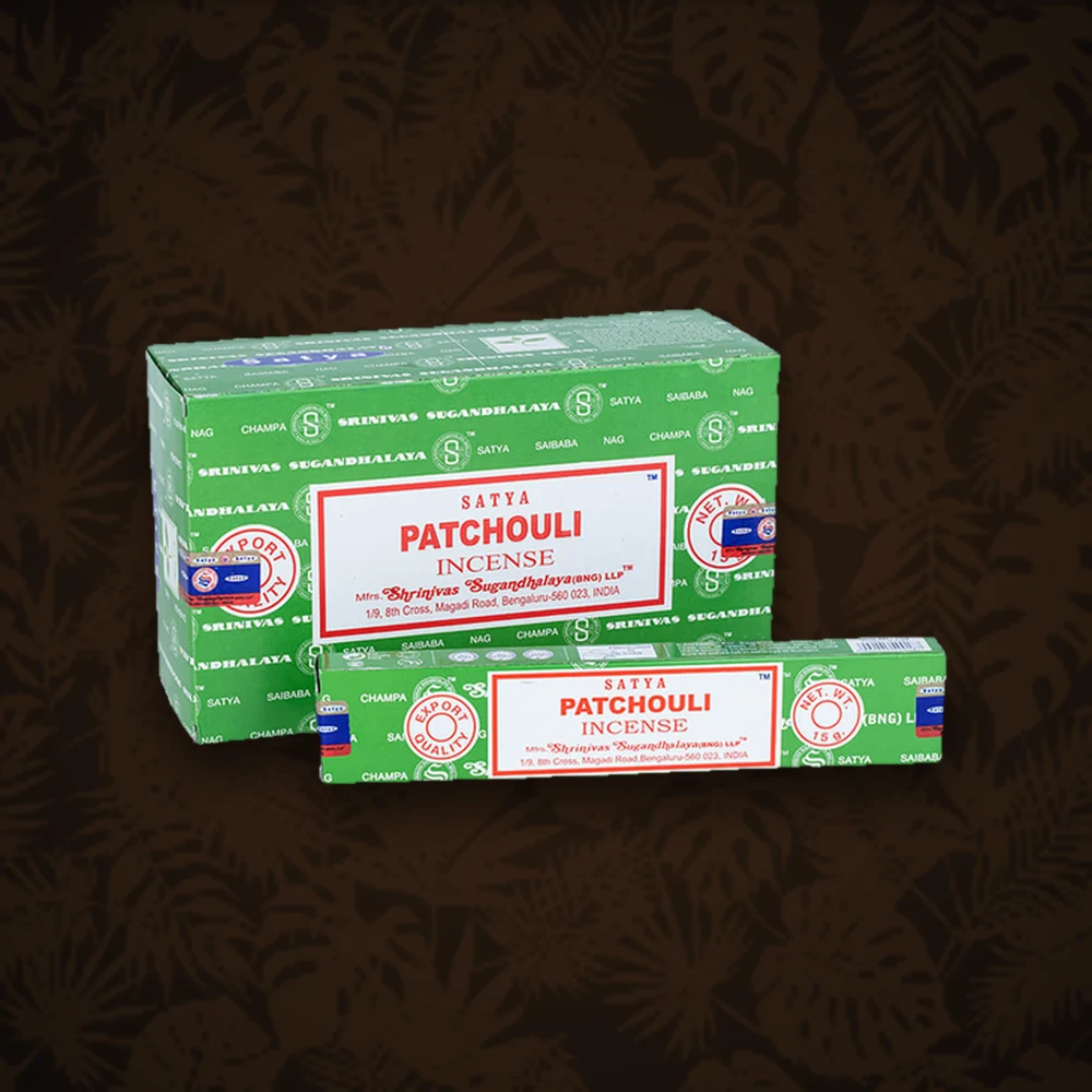 Räucherstäbchen Satya - Patchouli - Räucherstäbchen 15g