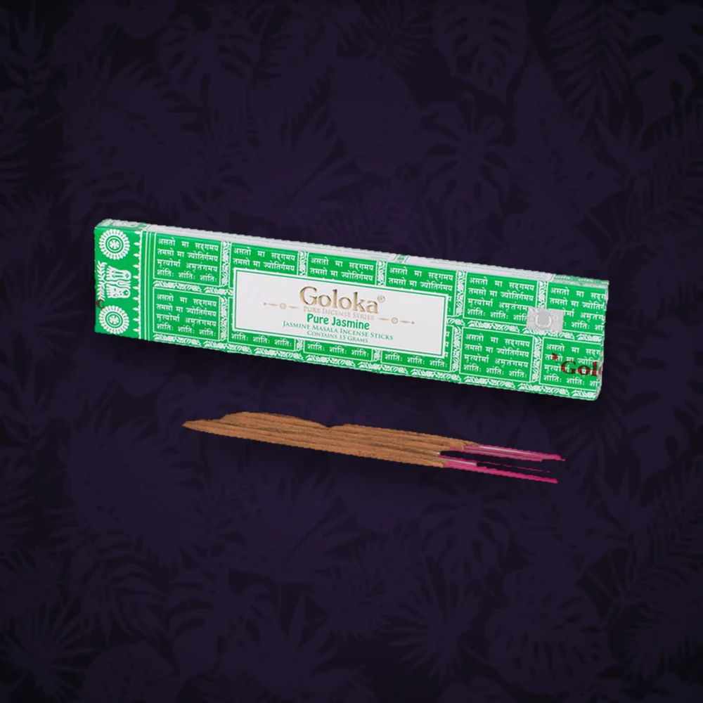 Räucherstäbchen Räucherstäbchen - Goloka - Pure Jasmine - 15g