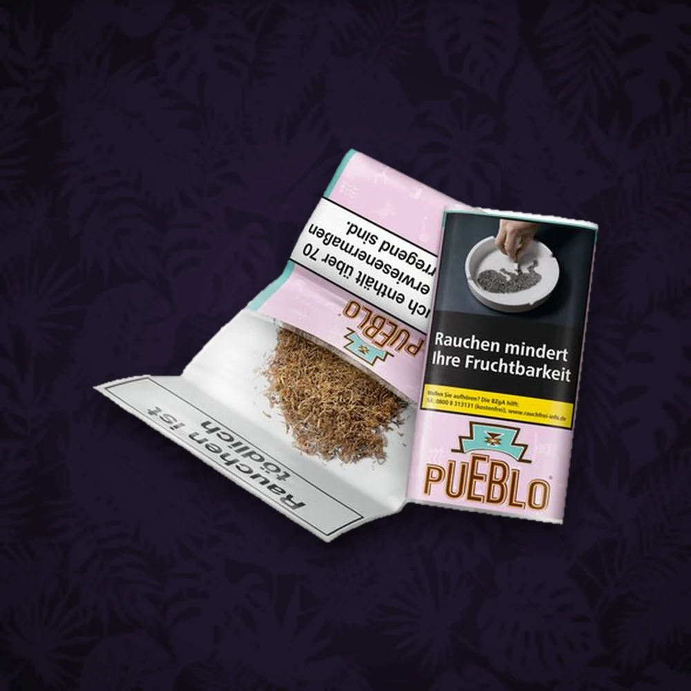 Tabak & Tabakersatz Pueblo - Drehtabak 30g - Pink