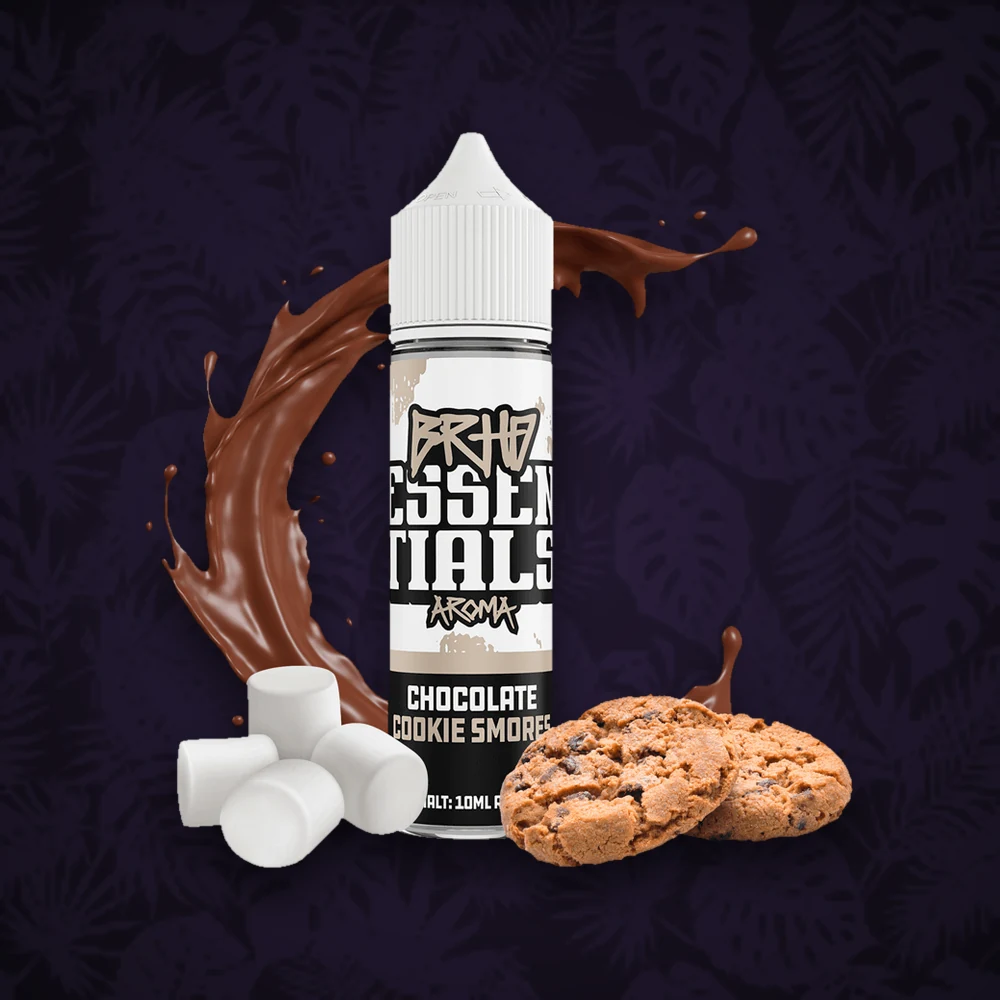 Sonstige / Prüfen BAREHEAD Essentials Aroma 10ml - Chocolate Cookie Smores (Schokolade, Cookies, Marshmellow)