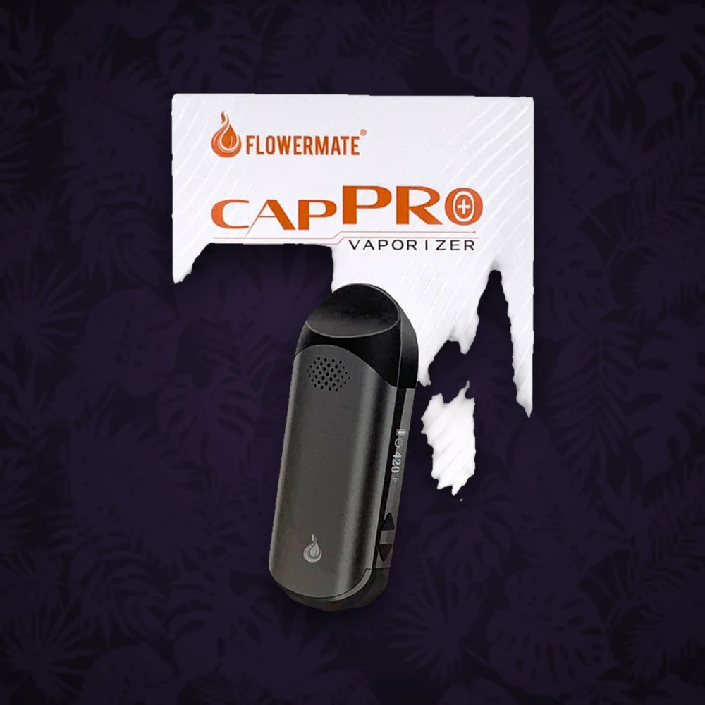 Flowermate The Cap Pro - Vaporizer - 2000mAh Akku - schwarz — Ansicht 2