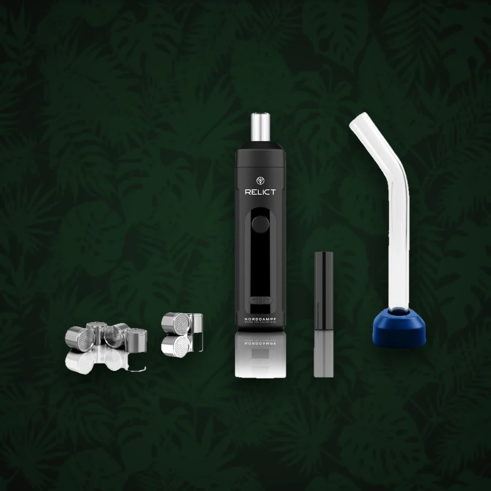 Norddampf Vaporizer - Relict - 2300mAh USB-C - Deep Black (Schwarz) — Ansicht 2