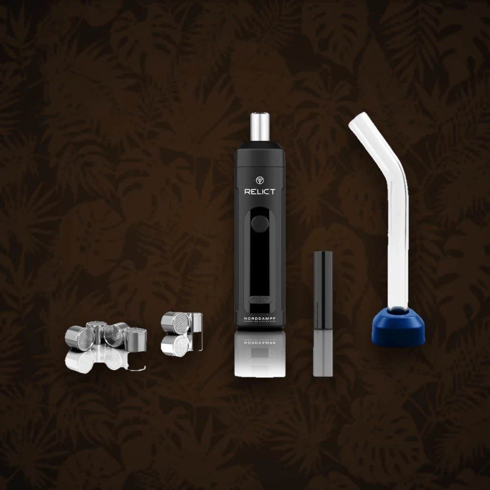 Norddampf Vaporizer - Relict - 2300 mAh USB-C - Deep Black (Schwarz) — Ansicht 3