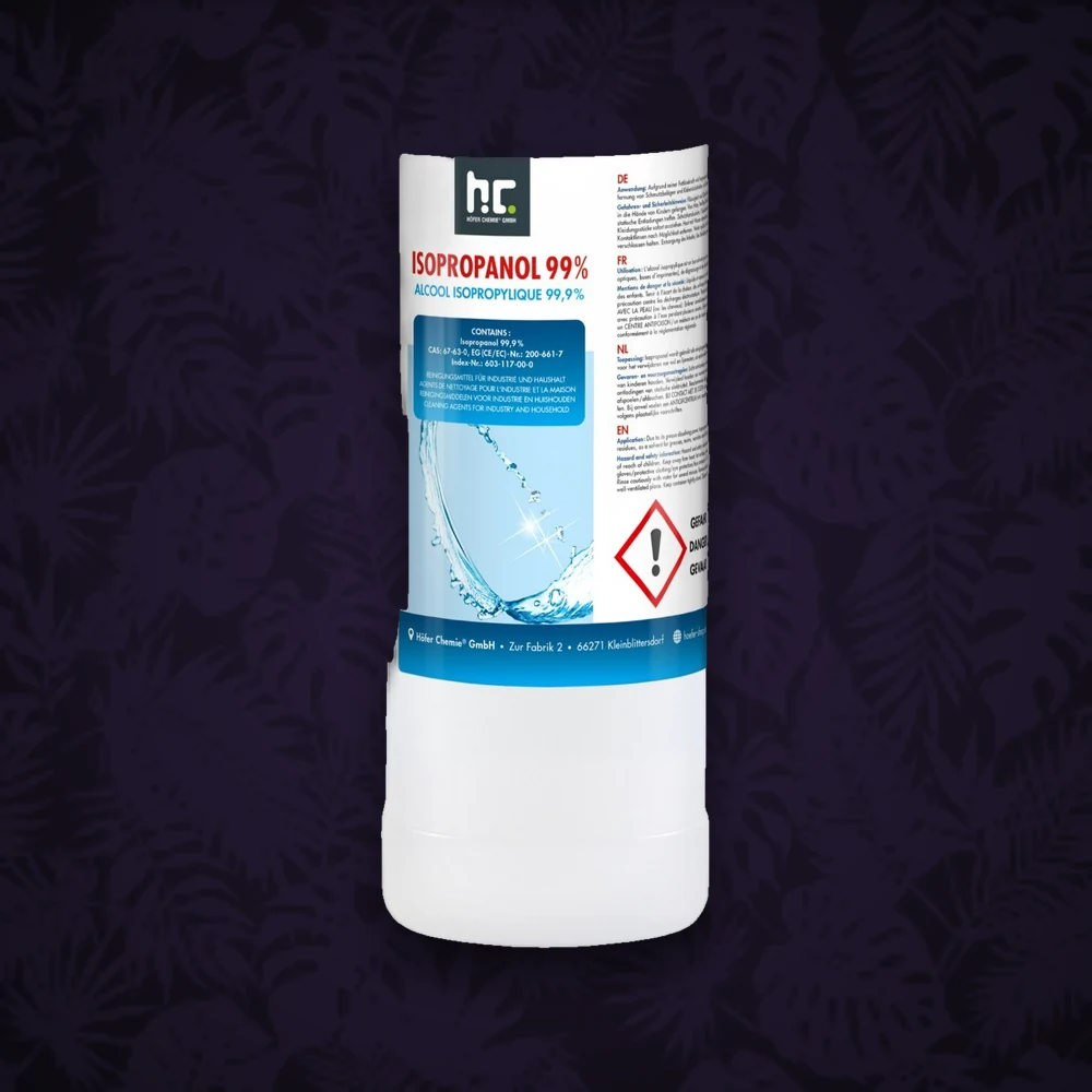 Höfer - Isopropanol 99,9% 1Liter/1000ml — Ansicht 2