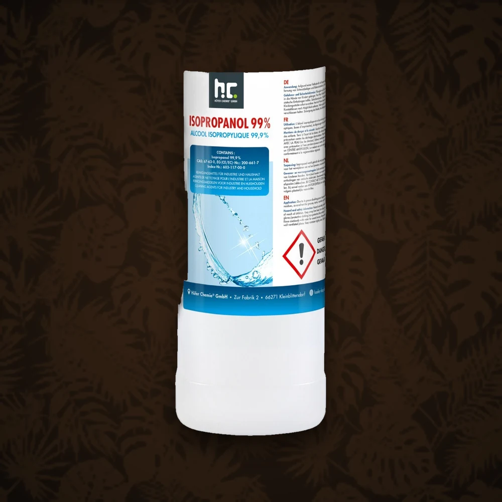Höfer - Isopropanol 99,9% 1Liter/1000ml — Ansicht 3