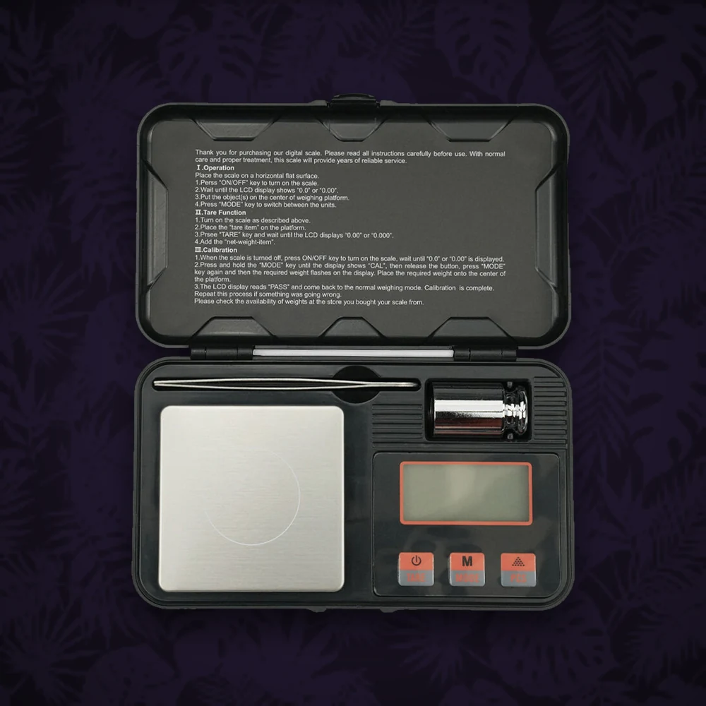 Digitalwaage - BTPS-12-1000 - ink. großer Wiegeschale - 1000g/0,1g Black — Ansicht 2