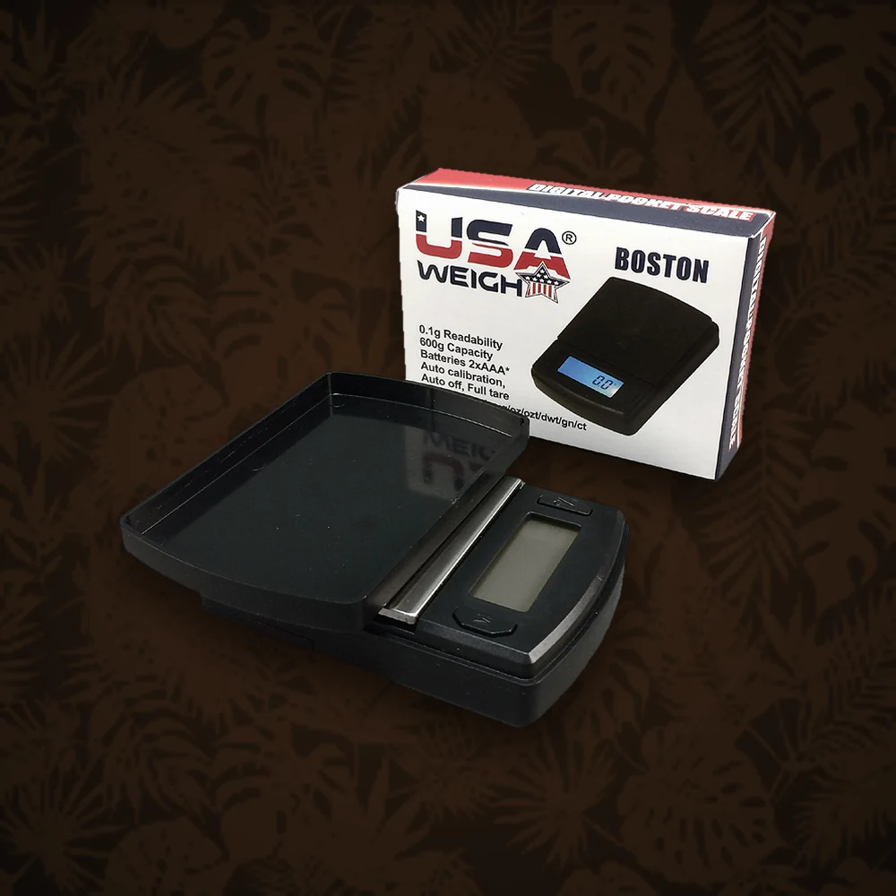 Waagen, Tütchen & Reaktionsgefäße Digitalwaage - BTPS-12-1000 - ink. großer Wiegeschale - 1000g/0,1g Black