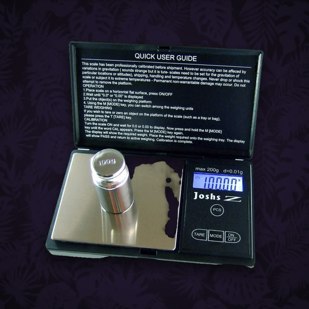 Dipse - Digitalwaage Joshs MR1 - Gold - 0,01g/100g — Ansicht 3