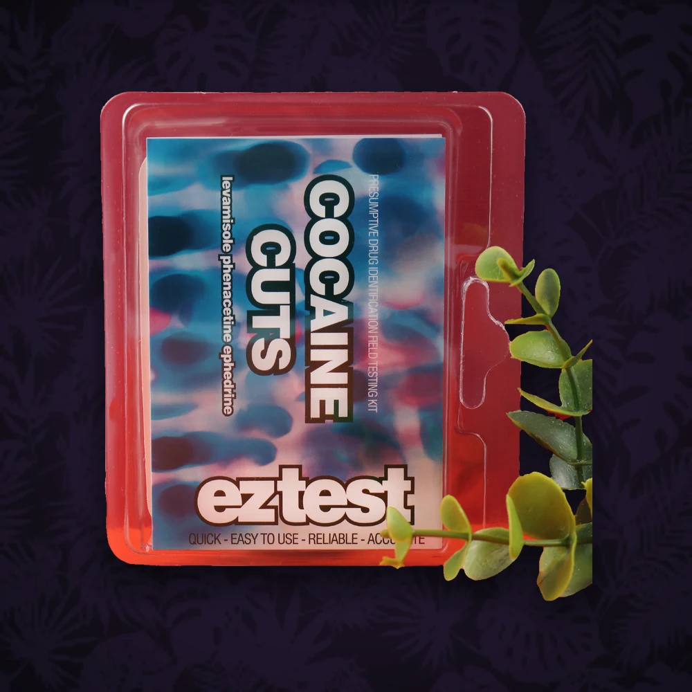 EZ-Test - "Cocaine Cuts" Streckmittel Kokain (levamisol, Phenacetin, Ephedrin) - 1 Test — Ansicht 2