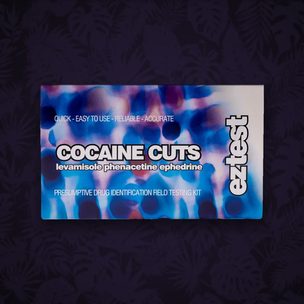 Cleaner, Tests & Reiniger EZ-Test - "Cocaine Cuts" Streckmittel Kokain (levamisol, Phenacetin, Ephedrin) - 1 Test