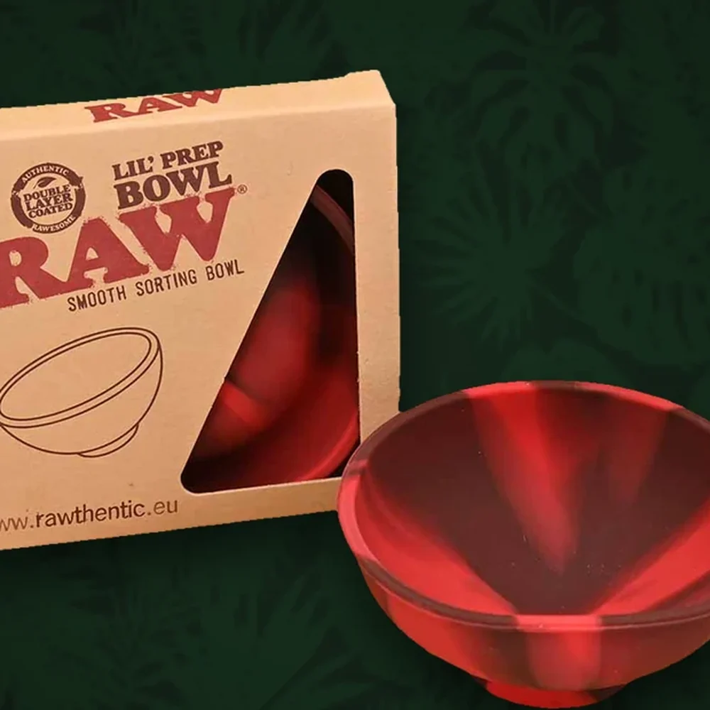 RAW - Prep Bowl - Silikonschale - Rot/Schwarz — Ansicht 2
